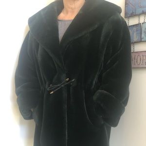 J Percy for Marvin Richards faux fur coat